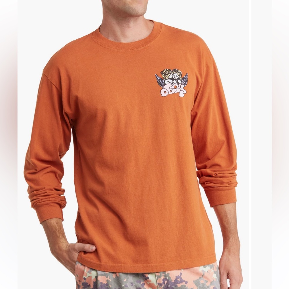 Obey | Cherubs Long Sleeve Cotton Tee size Small